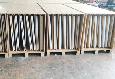 Messetheke Cateringtheke Klappbar KBS wei� mit Stellf��en