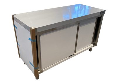 Edelstahtheke Arbeitstheke Schwaben