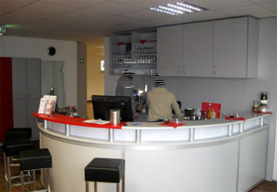 Empfangstheke Fitnes