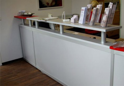 Empfangstheke Fitnes