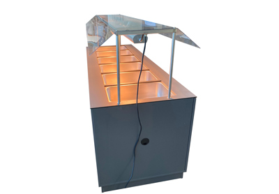 kühltheke Warmtheke Bain Marie Cateringtheke Speise